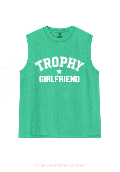Trophy Girlfriend Y2K Washed Muscle Tank Cherrykitten