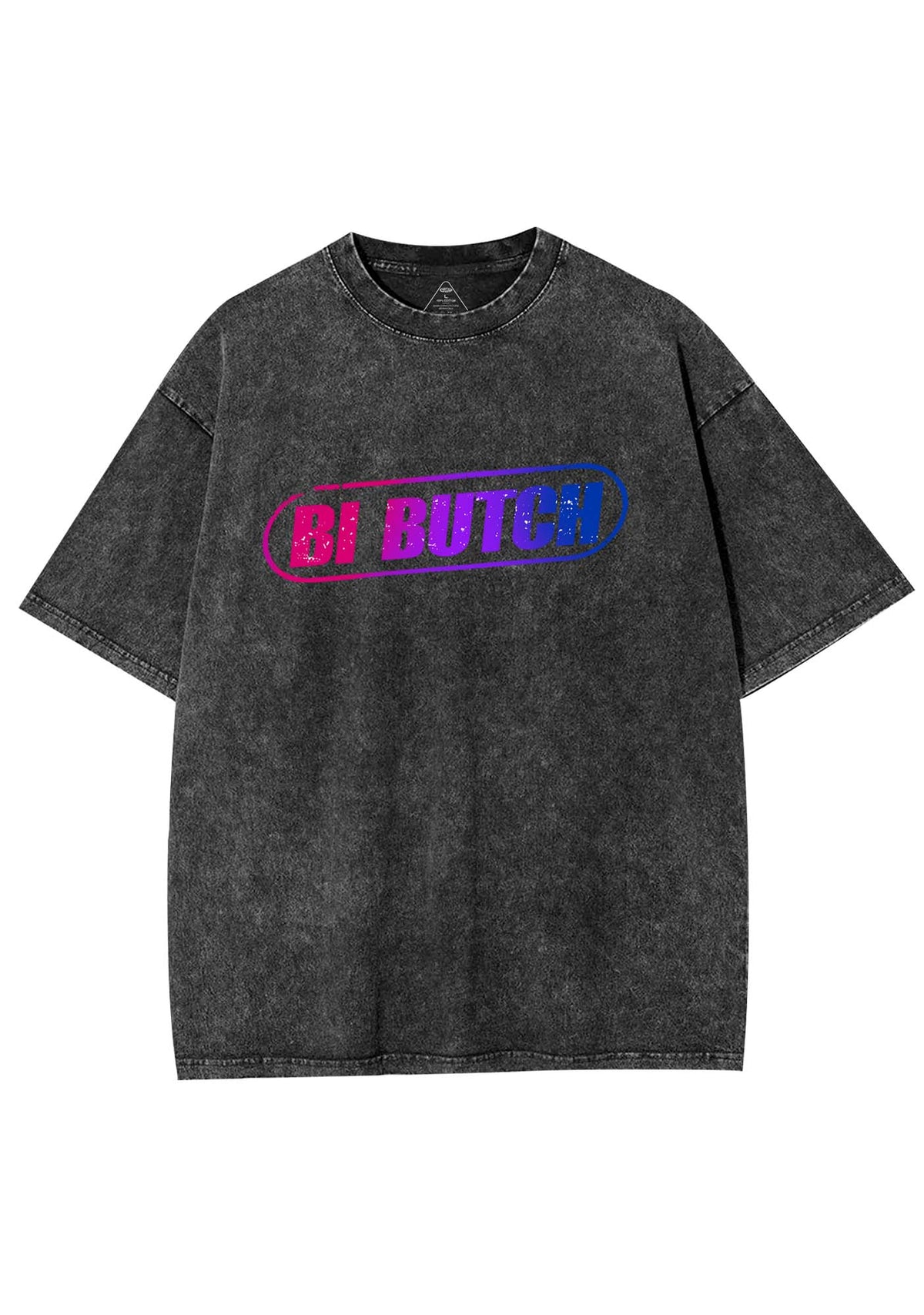 Bi Butch Pride Y2K Shirts Washed Tee Cherrykitten