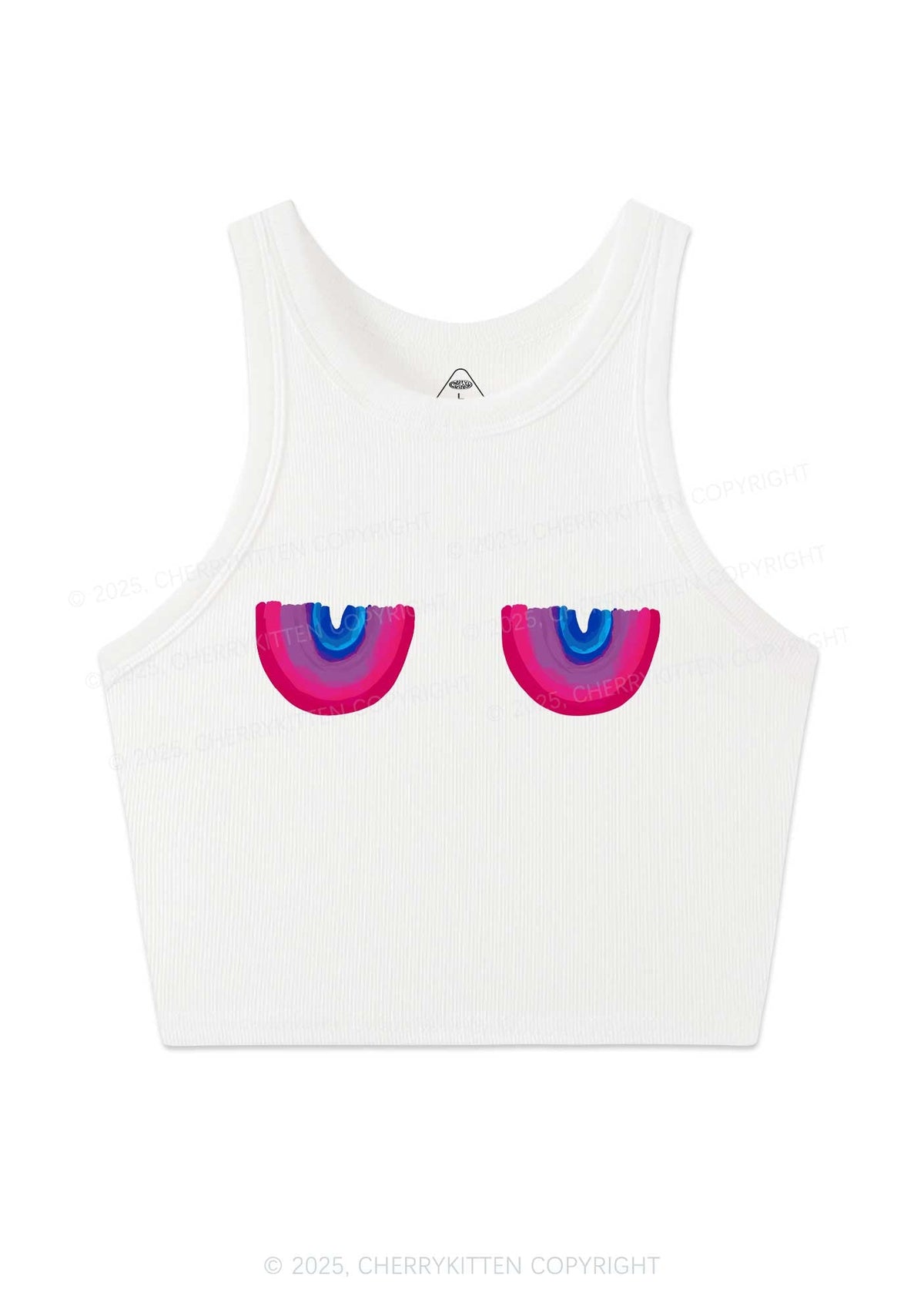 Bisexual Bxxb Y2K Crop Tank Top Cherrykitten