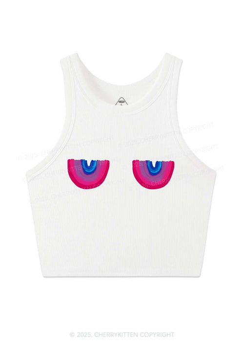 Bisexual Bxxb Y2K Crop Tank Top Cherrykitten