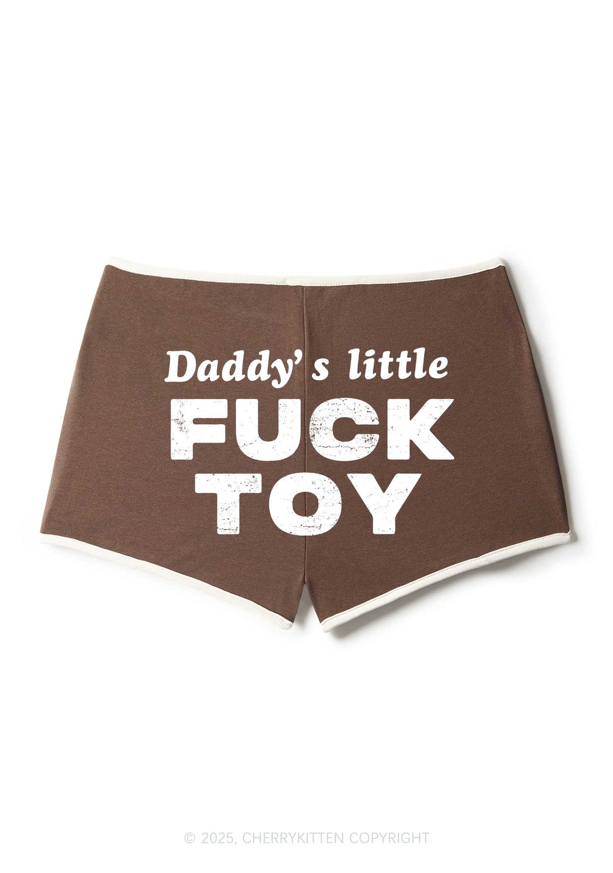 Daddys Little Fxxk Toy Y2K Booty Shorts Cherrykitten