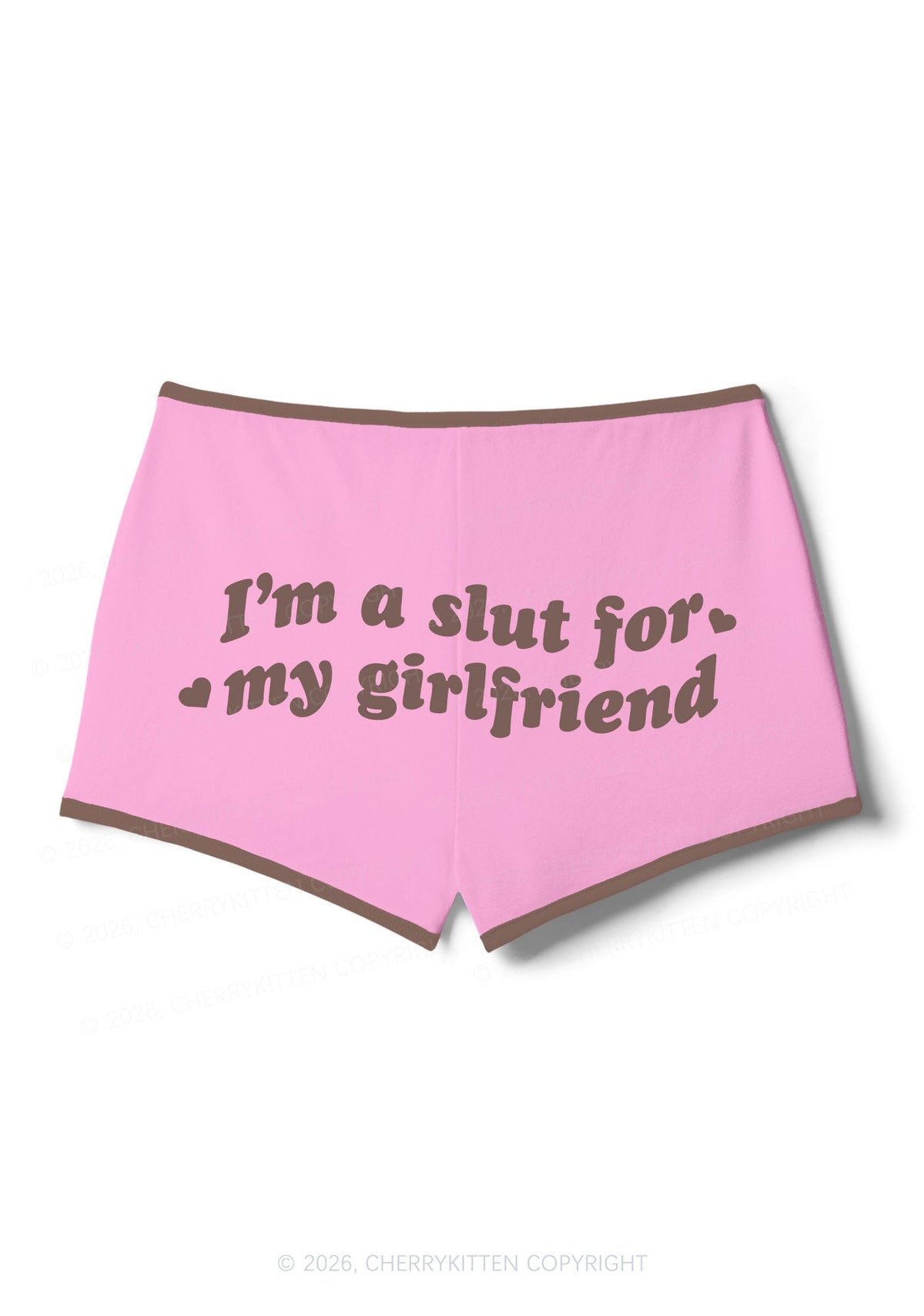 Slxt For My GF Valentine's Day Y2K Booty Shorts Cherrykitten