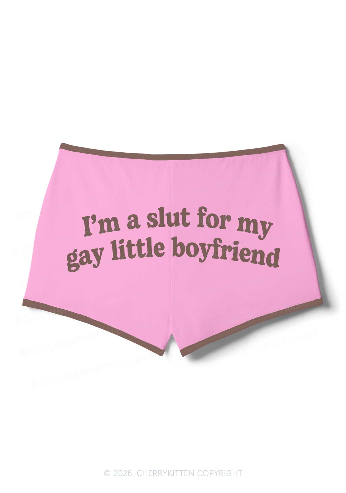 Slxt For My Gay BF Valentine's Day Y2K Booty Shorts Cherrykitten