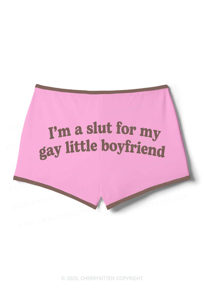 Slxt For My Gay BF Valentine's Day Y2K Booty Shorts Cherrykitten
