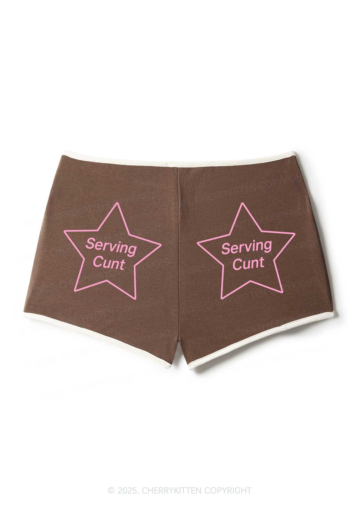 Serving Count Y2K Booty Shorts Cherrykitten