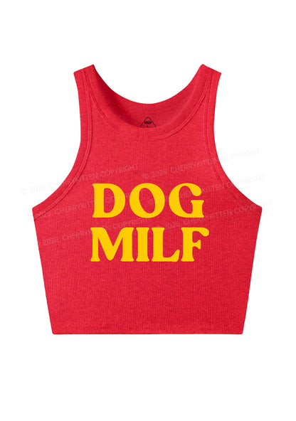 Dog Mxxf Y2K Crop Tank Top Cherrykitten