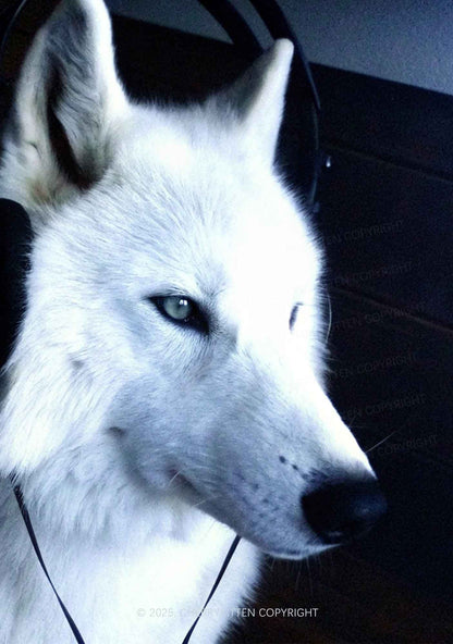 White Wolf Y2K Mesh Crop Top Cherrykitten