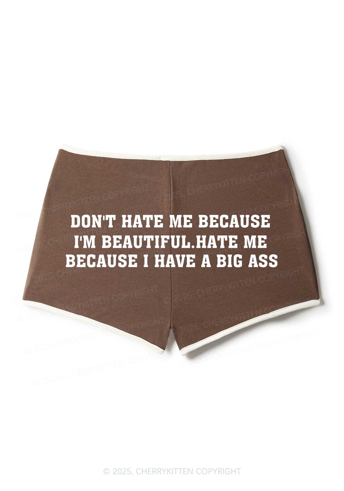 Hate Me Big Axx Y2K Booty Shorts Cherrykitten