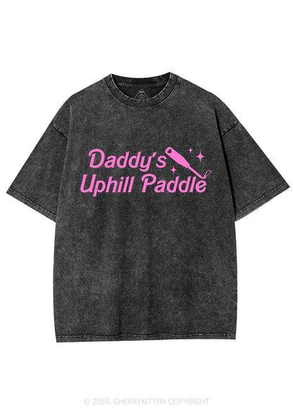 Daddys Uphill Paddle Y2K Shirts Washed Tee Cherrykitten