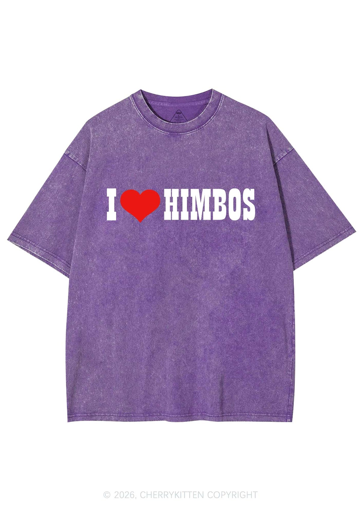 I Love Himbos Y2K Shirts Washed Tee Cherrykitten