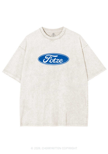 Fotze Y2K Shirts Washed Tee Cherrykitten