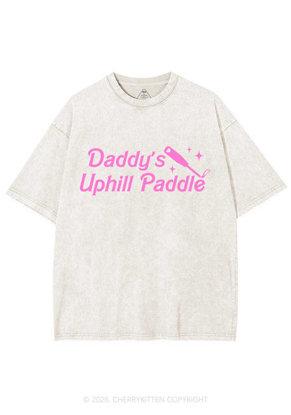Daddys Uphill Paddle Y2K Shirts Washed Tee Cherrykitten