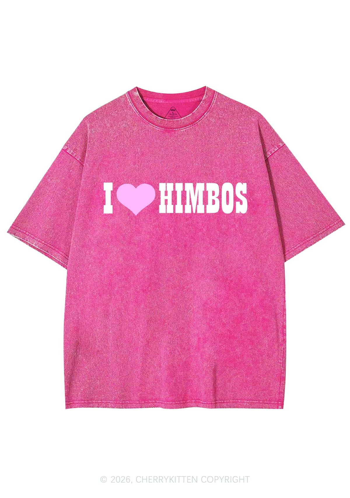 I Love Himbos Y2K Shirts Washed Tee Cherrykitten
