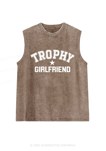 Trophy Girlfriend Y2K Washed Muscle Tank Cherrykitten