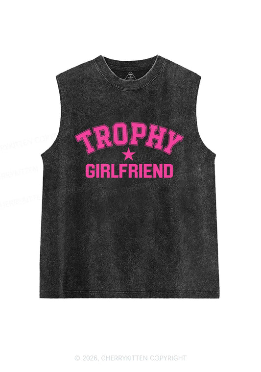 Trophy Girlfriend Y2K Washed Muscle Tank Cherrykitten