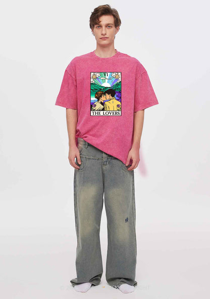 The Gay Lovers Pride Y2K Shirts Washed Tee Cherrykitten