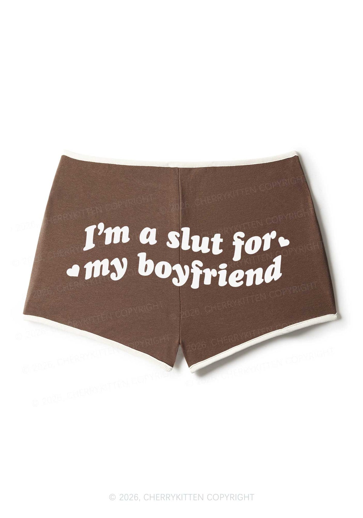 Slxt For My BF Valentine's Day Y2K Booty Shorts Cherrykitten