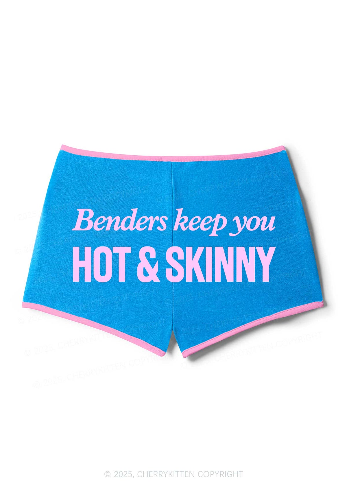 Benders Keep You Hot Skinny Y2K Booty Shorts Cherrykitten