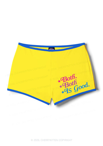 Both Is Good Pride Y2K Booty Shorts Cherrykitten