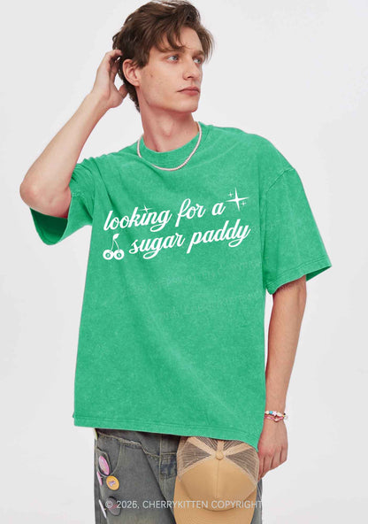 Looking For A Sugar Paddy St Patricks Y2K Shirts Washed Tee Cherrykitten