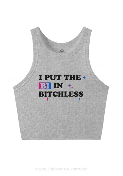 Put BI In Bxxchless Pride Y2K Crop Tank Top Cherrykitten