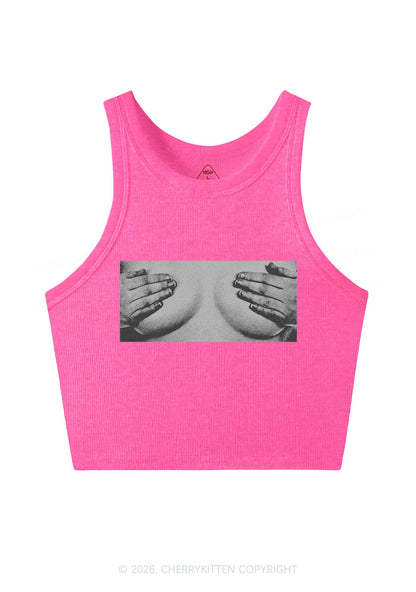 Touch Bxxbs Y2K Crop Tank Top Cherrykitten