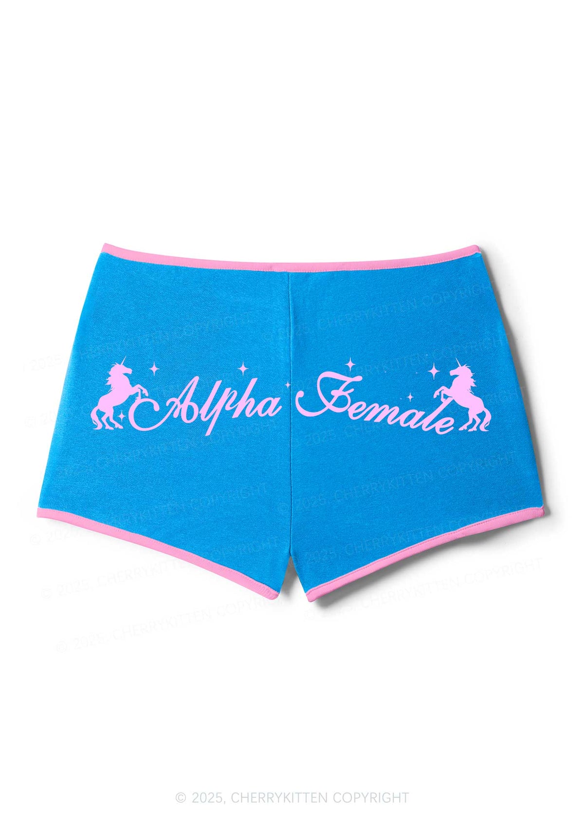 Alpha Female Y2K Booty Shorts Cherrykitten