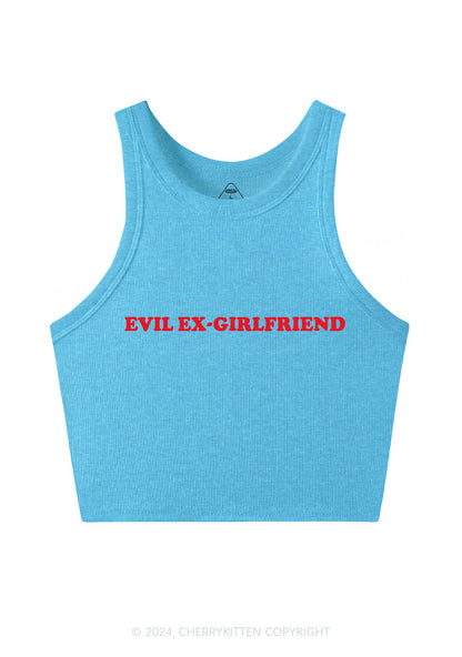 Evil Ex Girlfriend Y2K Crop Tank Top Cherrykitten
