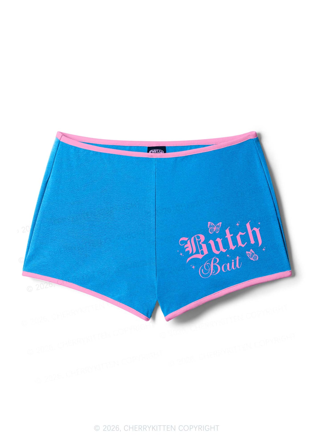 Butch Bait Pride Y2K Booty Shorts Cherrykitten