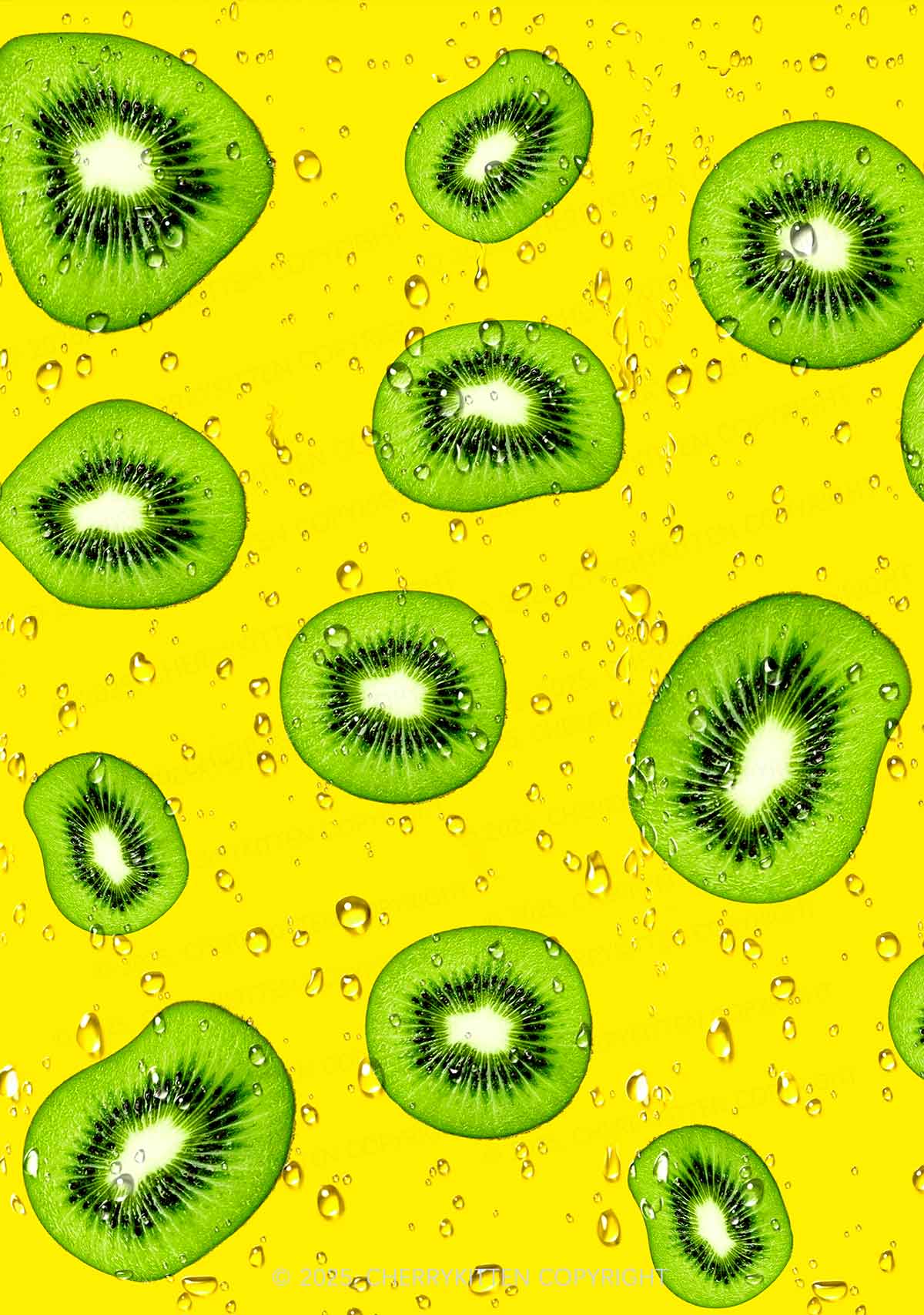 Yellow Kiwi Y2K Mesh Crop Top Cherrykitten