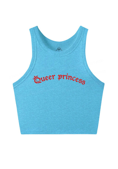 Gothic Queer Princess Pride Y2K Crop Tank Top Cherrykitten