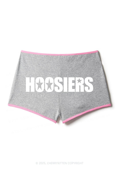 Hoosiers Y2K Contrast Mini Shorts Cherrykitten