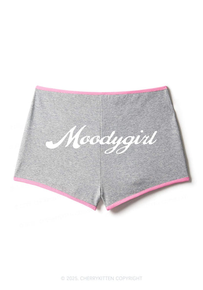 Moodygirl Y2K Contrast Mini Shorts Cherrykitten
