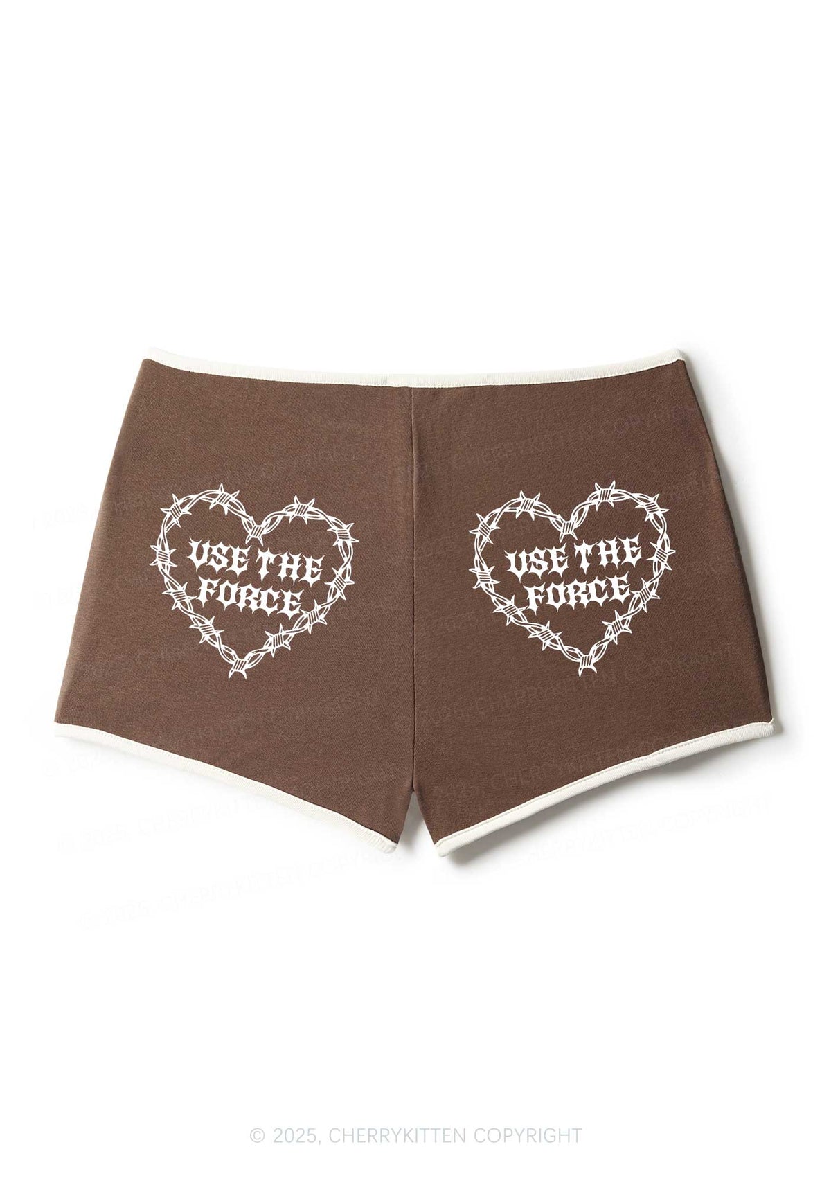 Use The Force Y2K Booty Shorts Cherrykitten