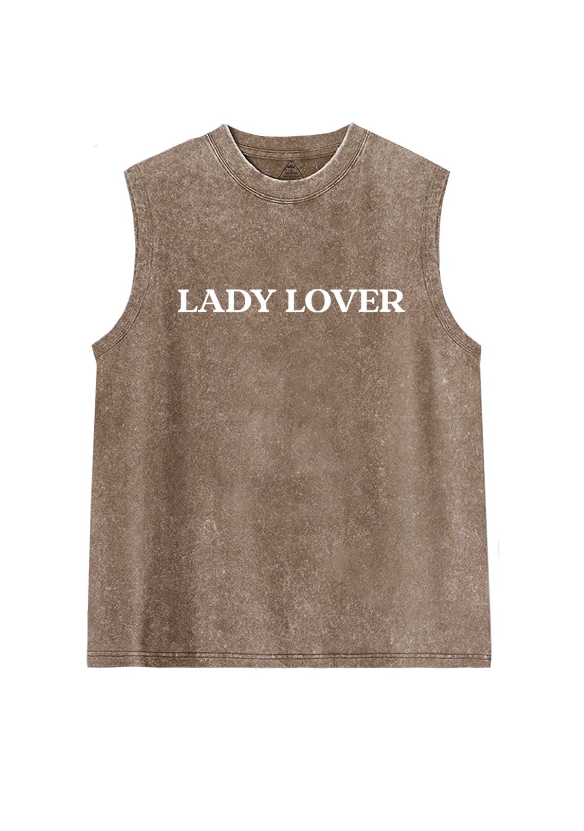 Lady Lover Pride Y2K Washed Muscle Tank Cherrykitten