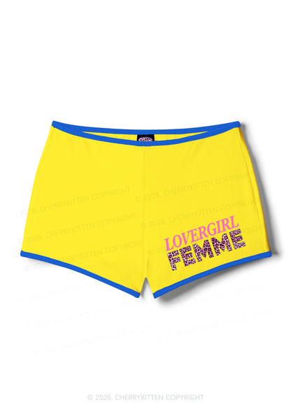 Lovergirl Femme Pride Y2K Booty Shorts Cherrykitten