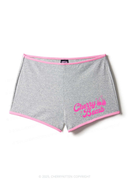Cherry Bomb Y2K Booty Shorts Cherrykitten