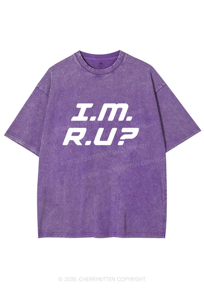 Im Ru Pride Y2K Shirts Washed Tee Cherrykitten