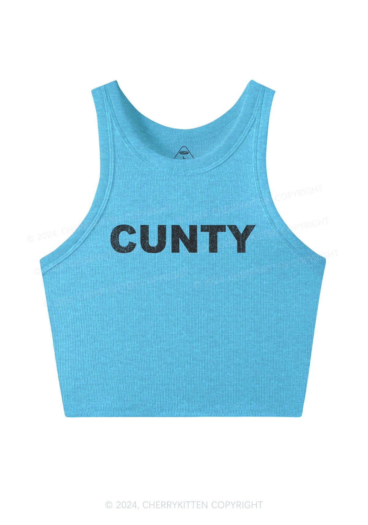 Cunty Y2K Crop Tank Top Cherrykitten