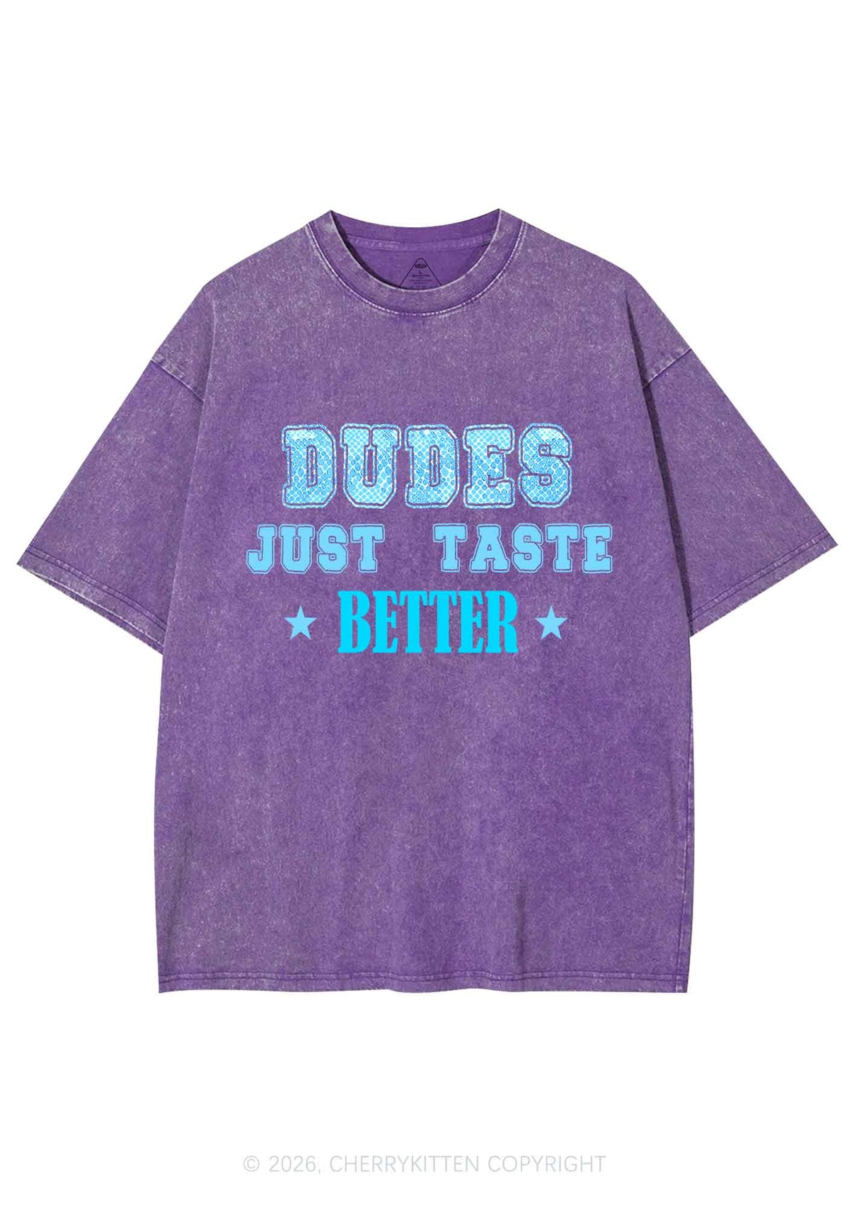 Dudes Just Taste Better Pride Y2K Shirts Washed Tee Cherrykitten