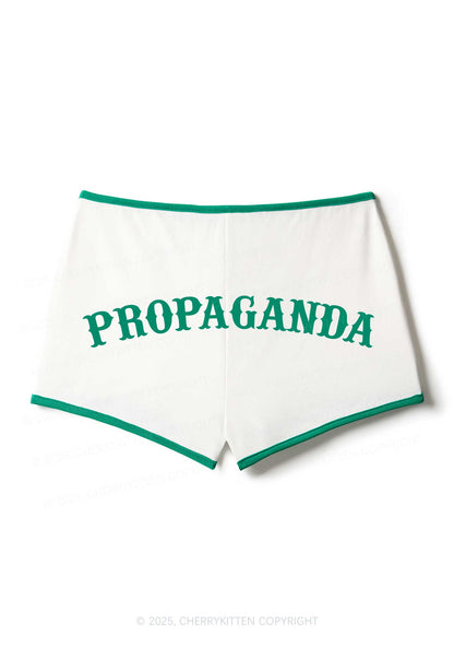 Propaganda Y2K Booty Shorts Cherrykitten