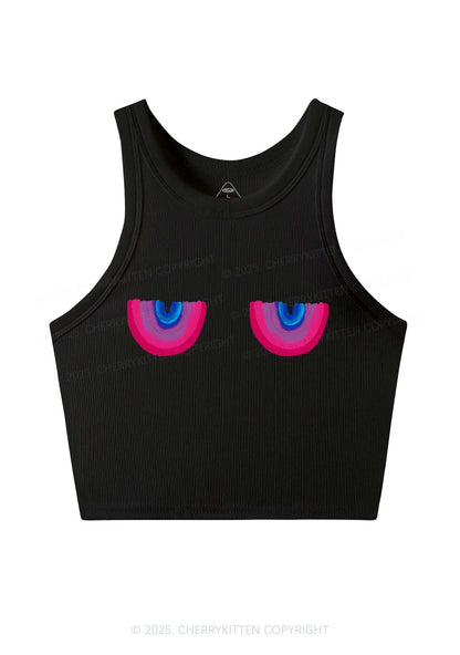 Bisexual Bxxb Y2K Crop Tank Top Cherrykitten