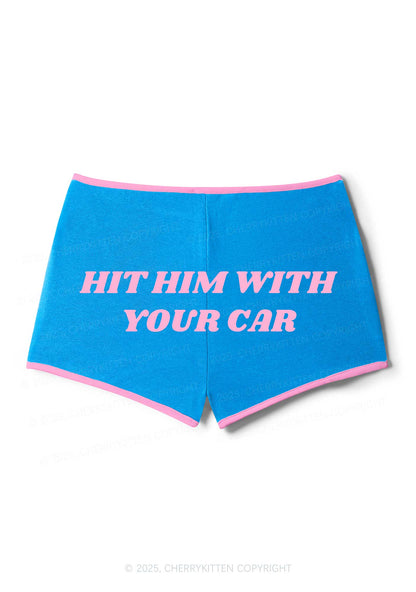 Hit Him Y2K Booty Shorts Cherrykitten