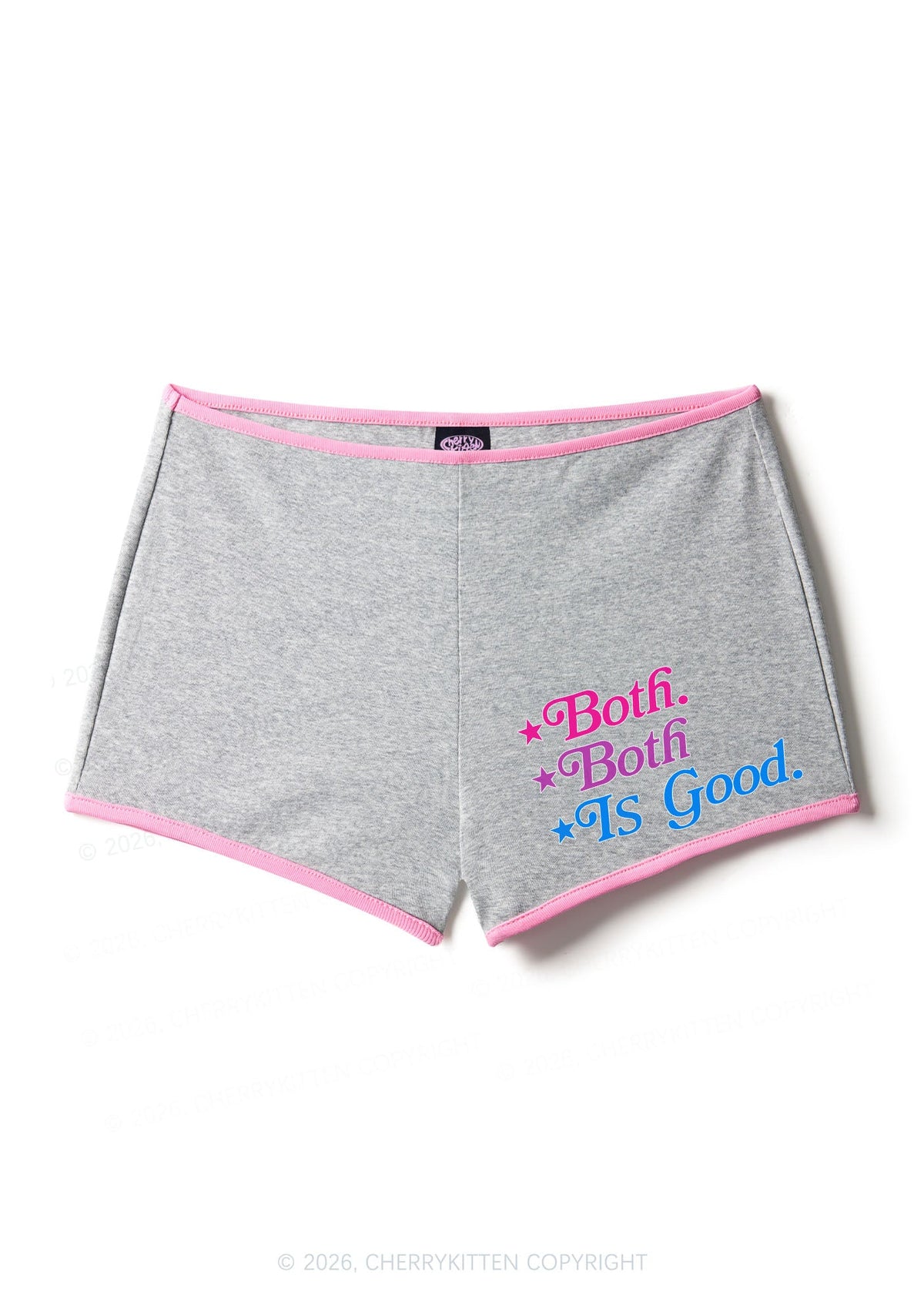 Both Is Good Pride Y2K Booty Shorts Cherrykitten