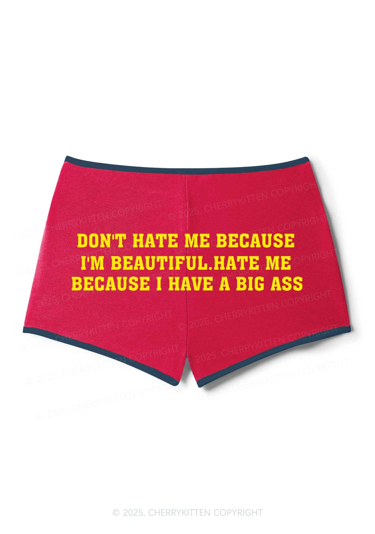 Hate Me Big Axx Y2K Booty Shorts Cherrykitten