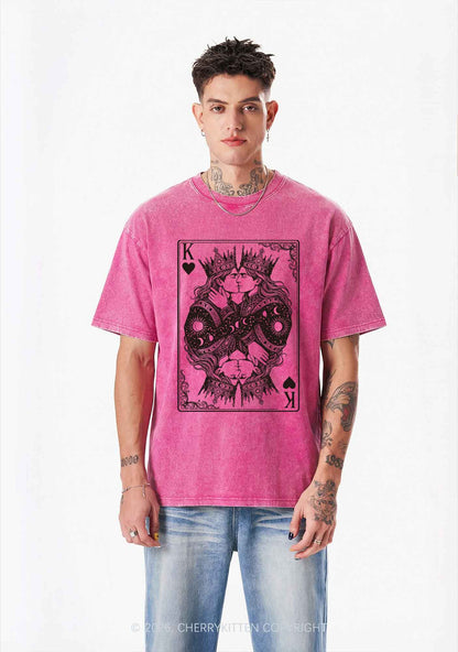 Kings Kissing Pride Y2K Shirts Washed Tee Cherrykitten