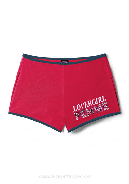 Lovergirl Femme Pride Y2K Booty Shorts Cherrykitten
