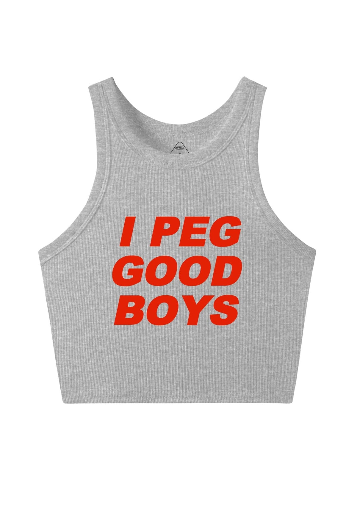 I Peg Good Boys Y2K Crop Tank Top Cherrykitten