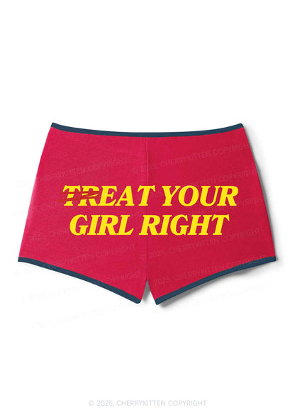 Treat Your Girl Right Y2K Booty Shorts Cherrykitten