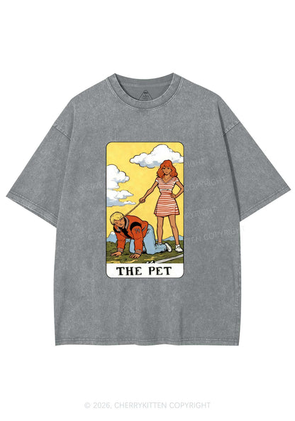 The Pet Y2K Shirts Washed Tee Cherrykitten